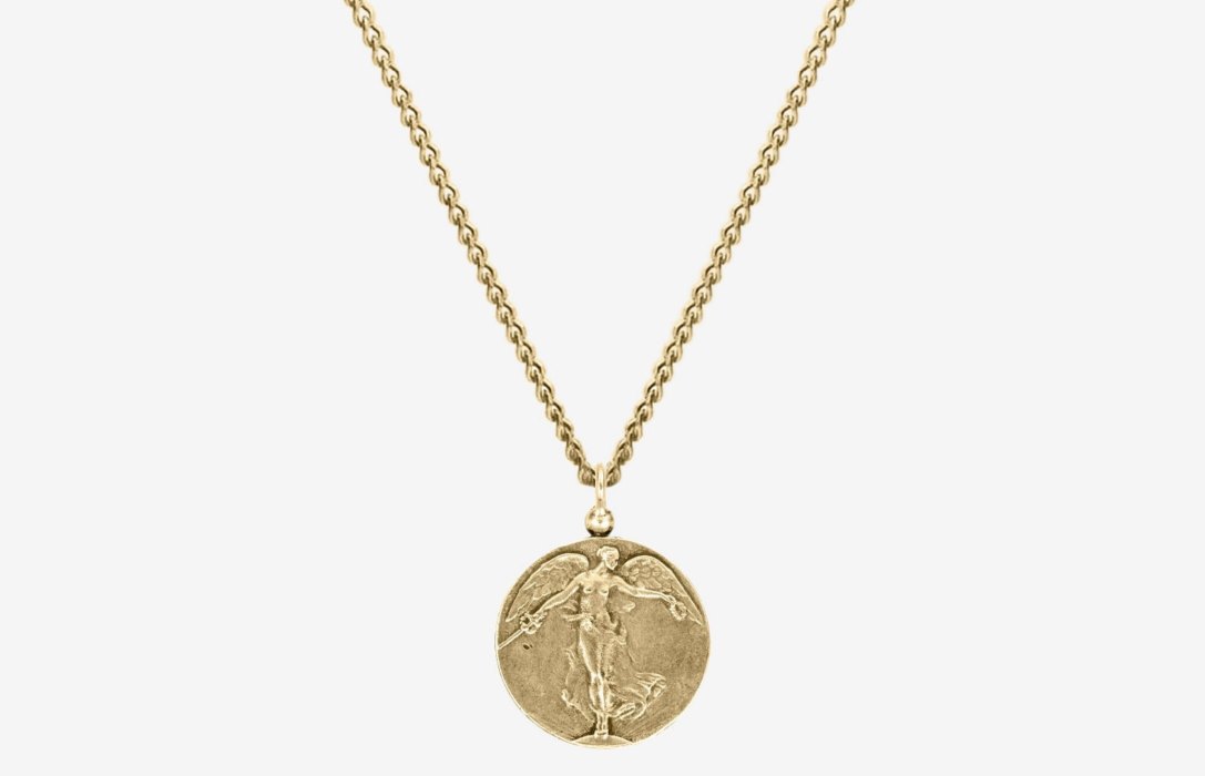 Oliver Cabell Angel of Mercy Pendant Ketten Damen Gold | CH220-69