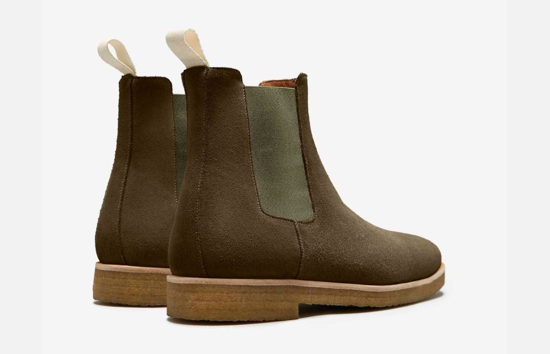 Oliver Cabell Chelsea Boot Stiefel Herren Olivgrün | CH585-84