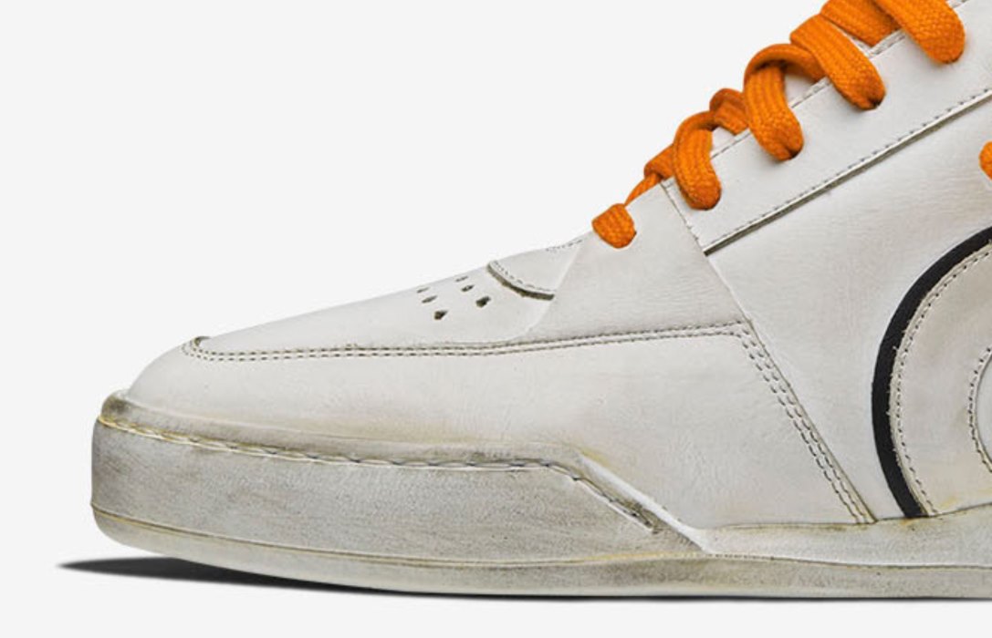 Oliver Cabell Court Sneakers Herren Weiß Orange | CH597-04