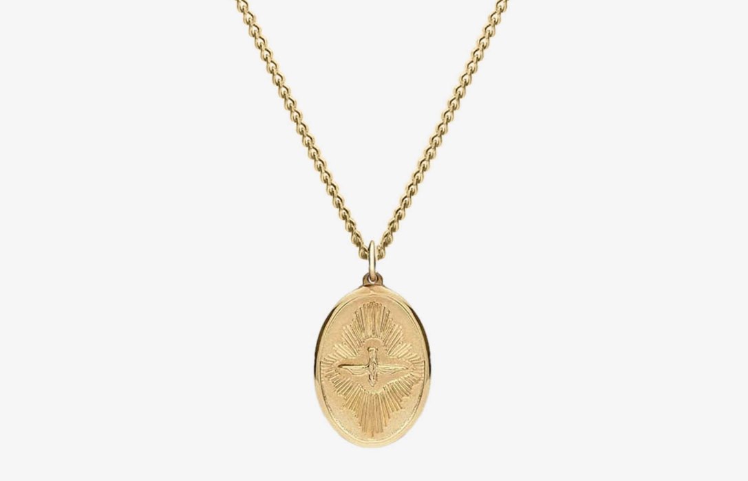 Oliver Cabell Dove Pendant Ketten Herren Gold | CH847-36