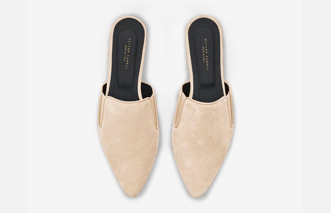 Oliver Cabell Dream Mule Flats Damen Beige | CH808-31