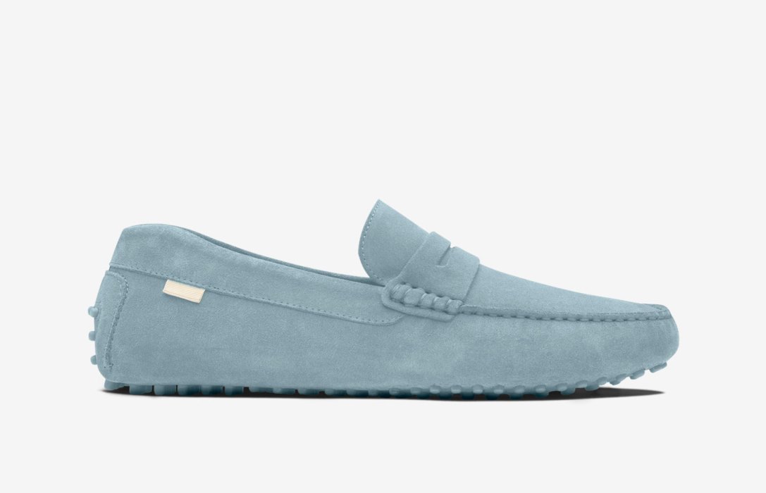 Oliver Cabell Driver Flats Damen Blau | CH388-71