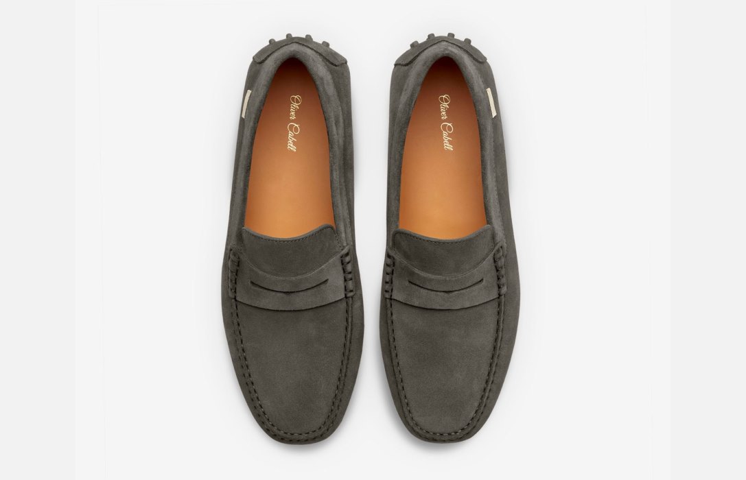 Oliver Cabell Driver Flats Damen Grau | CH950-65