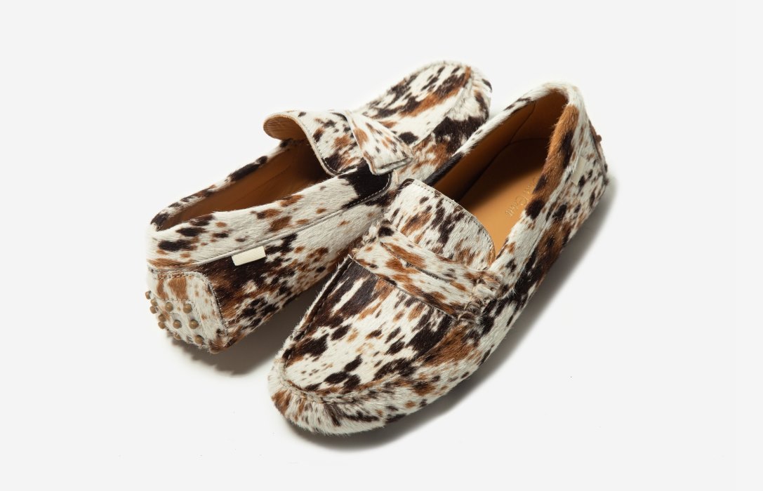 Oliver Cabell Driver Flats Damen Leopard | CH566-27