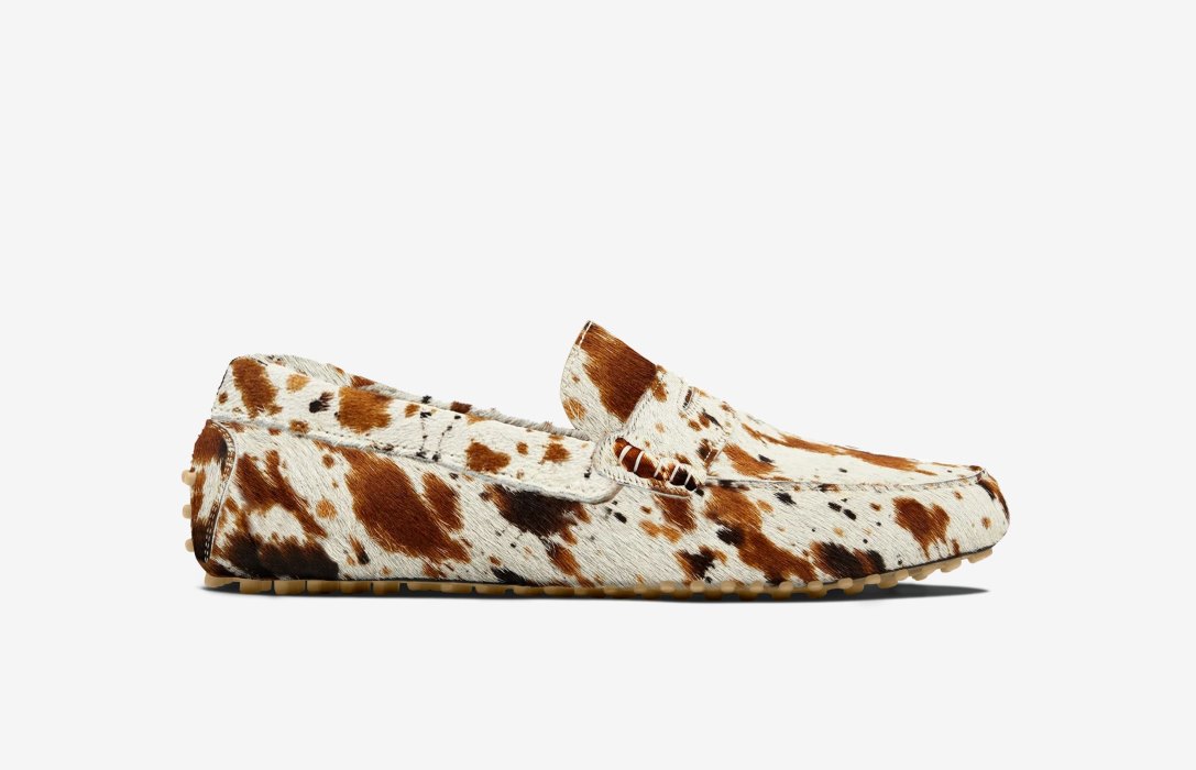 Oliver Cabell Driver Flats Damen Leopard | CH566-27