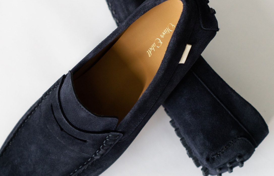 Oliver Cabell Driver Flats Damen Navy | CH490-31