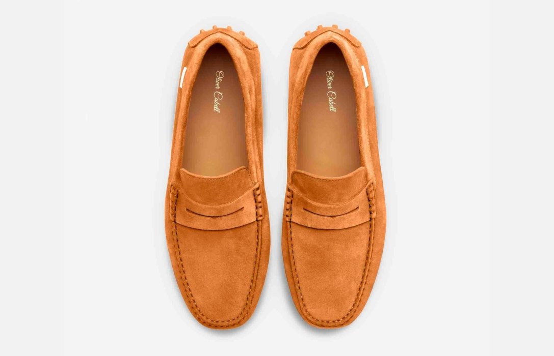 Oliver Cabell Driver Flats Damen Orange | CH341-52