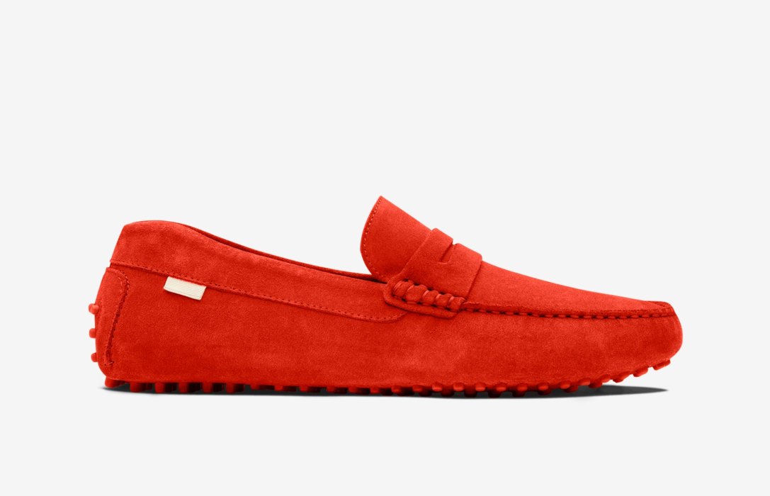 Oliver Cabell Driver Flats Damen Rot | CH133-71