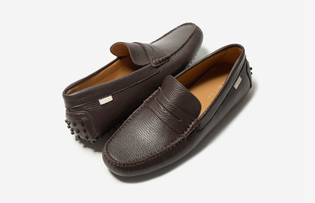 Oliver Cabell Driver Flats Damen Schokolade | CH673-32