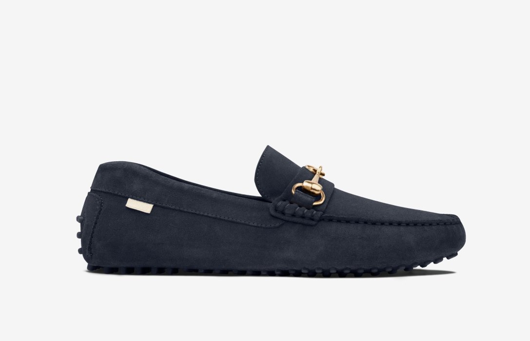 Oliver Cabell Driver Loafers Herren Navy | CH813-64