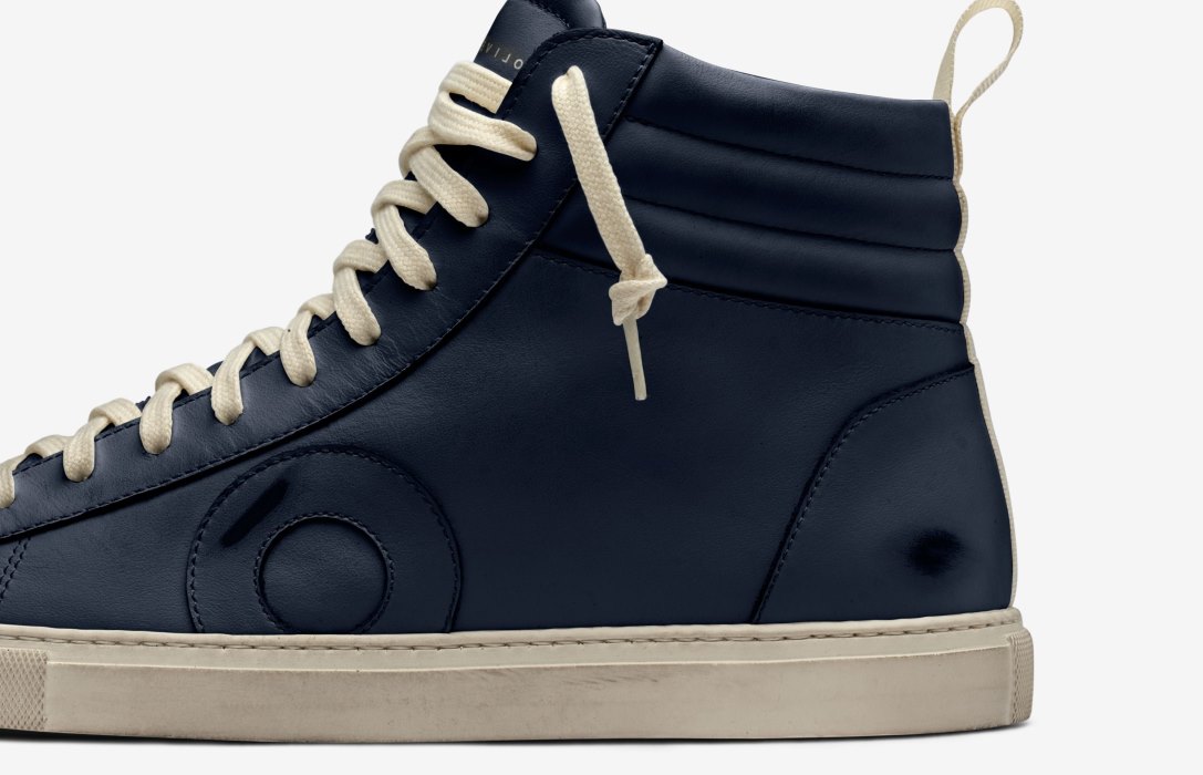 Oliver Cabell Jabbar High High Top Sneakers Herren Navy | CH454-84