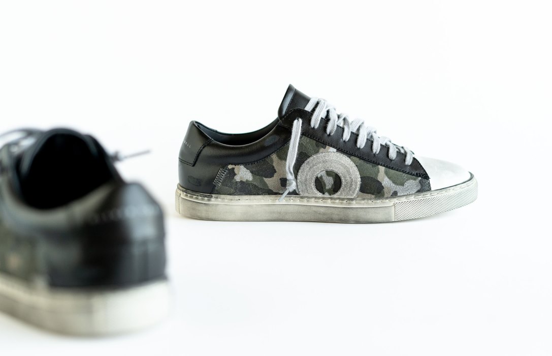 Oliver Cabell Low 1 Low Top Sneakers Damen Camouflage | CH287-93