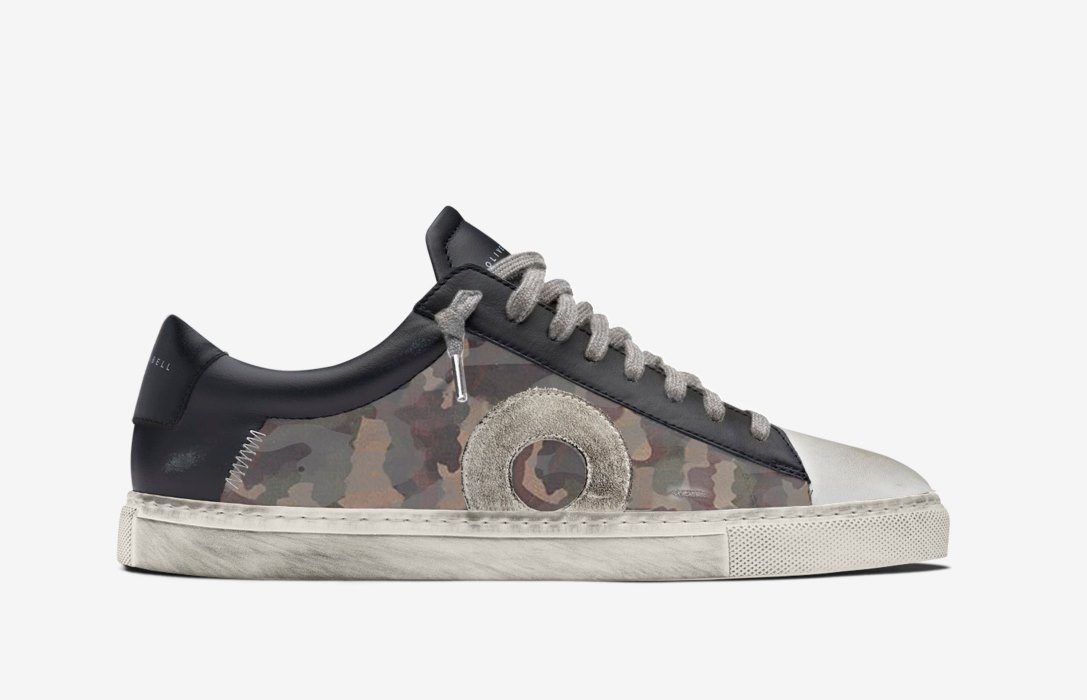 Oliver Cabell Low 1 Low Top Sneakers Damen Camouflage | CH287-93