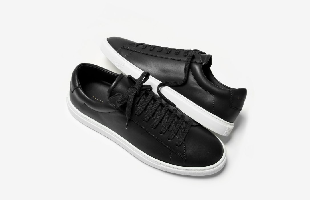 Oliver Cabell Low 1 Low Top Sneakers Damen Schwarz | CH502-98