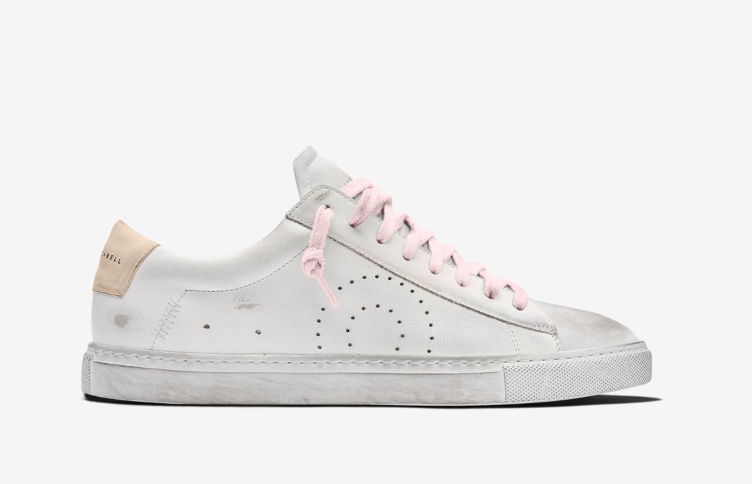 Oliver Cabell Low 1 Low Top Sneakers Damen Weiß Rosa | CH660-09