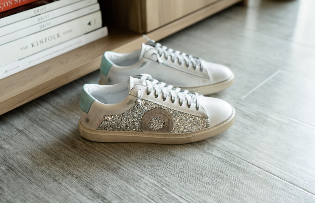 Oliver Cabell Low 1 Low Top Sneakers Damen Silber | CH686-97