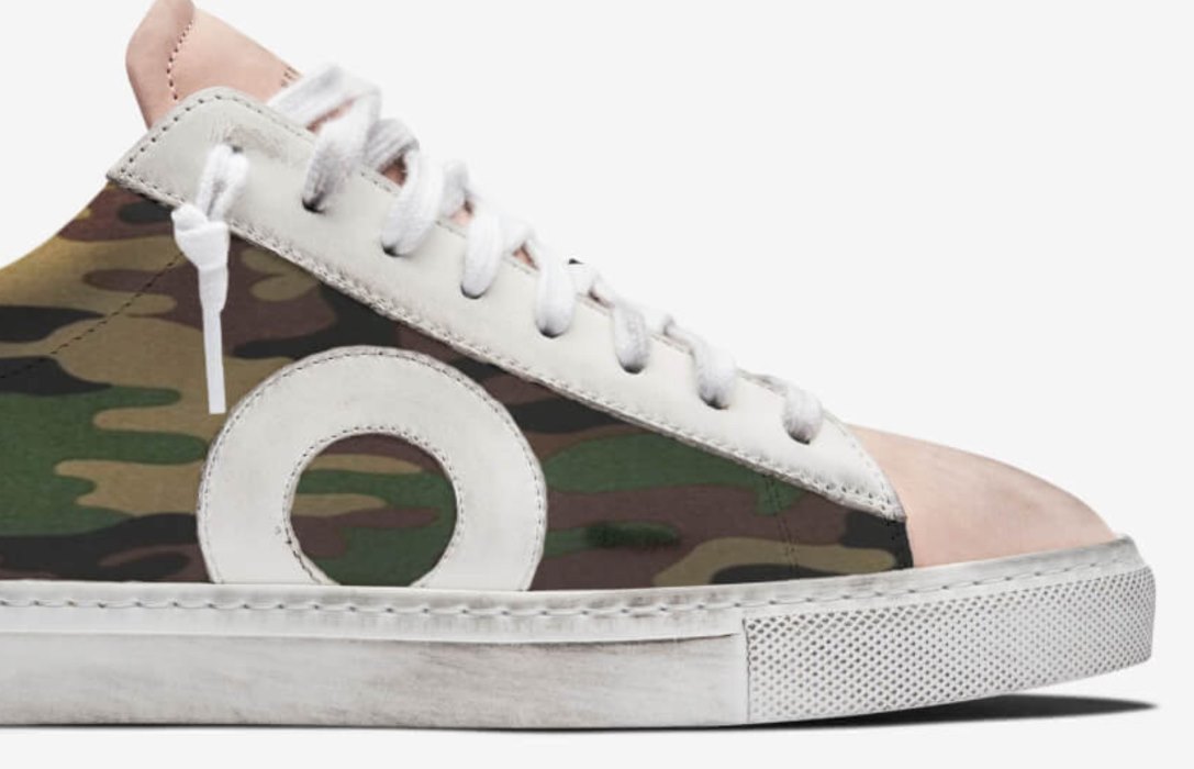 Oliver Cabell Low 1 Low Top Sneakers Damen Camouflage | CH830-01