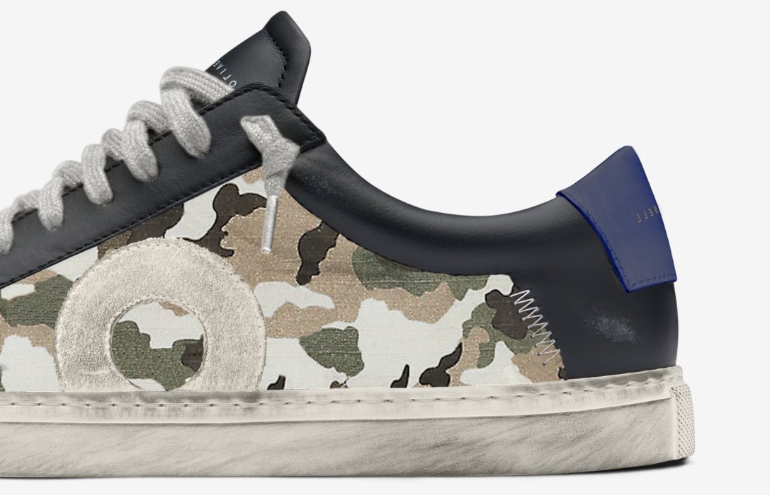 Oliver Cabell Low 1 Low Top Sneakers Herren Camouflage | CH239-79