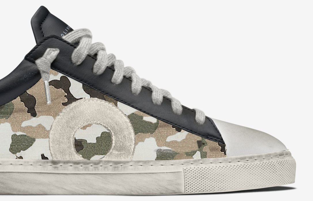 Oliver Cabell Low 1 Low Top Sneakers Herren Camouflage | CH239-79