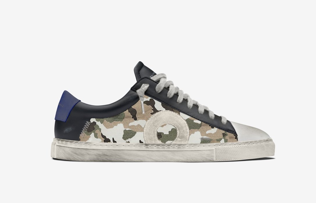 Oliver Cabell Low 1 Low Top Sneakers Herren Camouflage | CH239-79