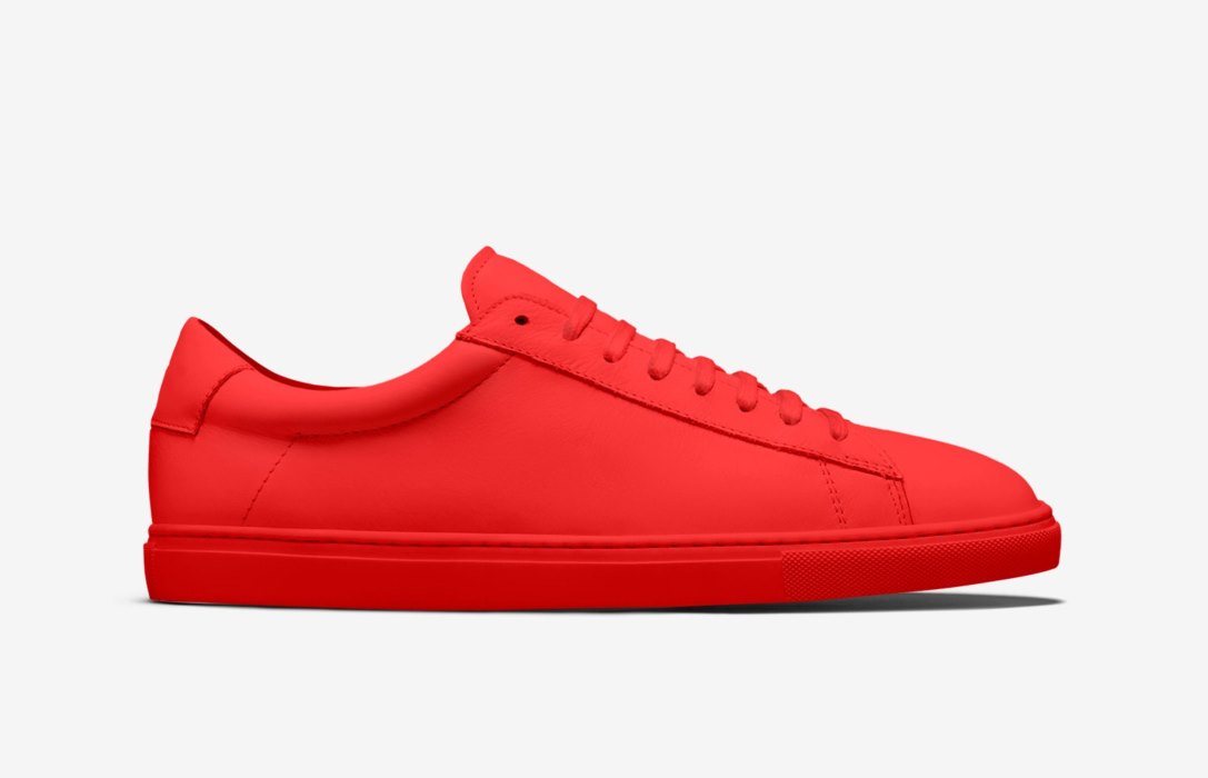 Oliver Cabell Low 1 Low Top Sneakers Herren Rot | CH268-98