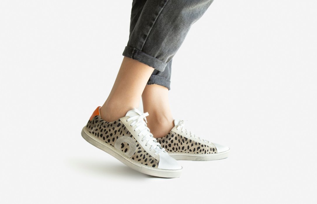 Oliver Cabell Low 1 Sneakers Damen Leopard | CH172-78