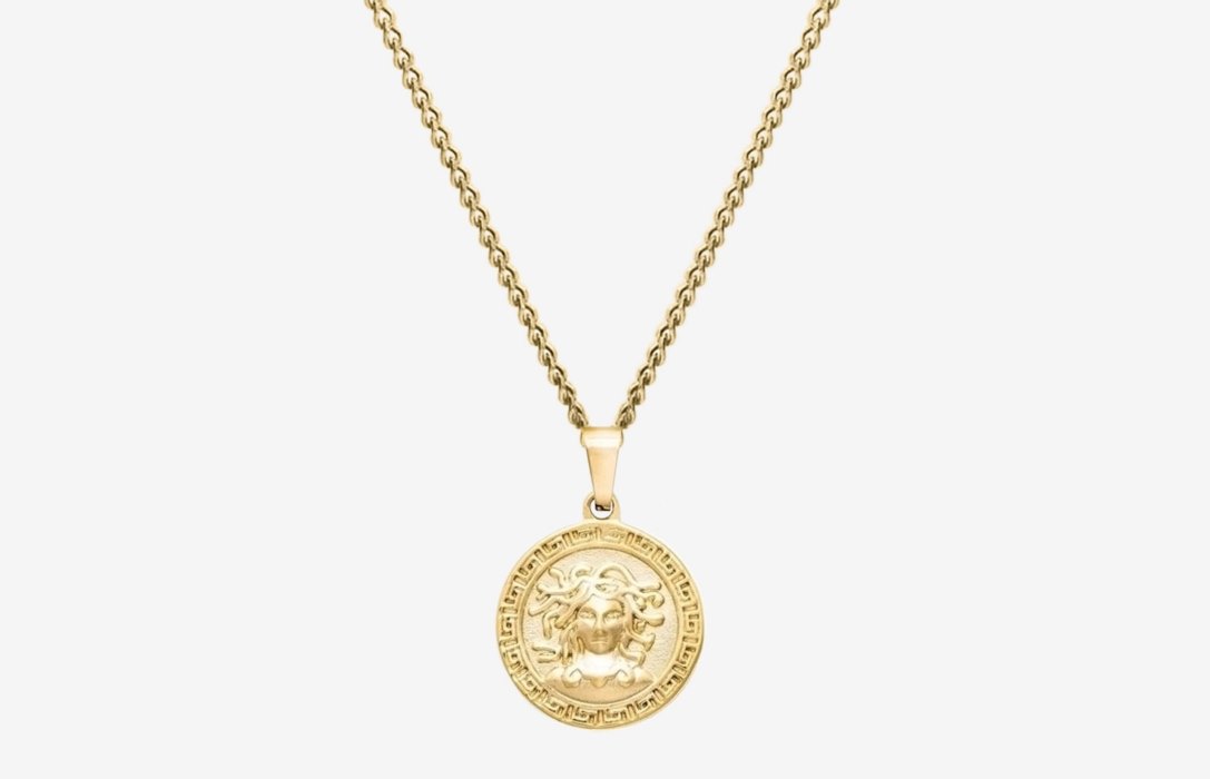 Oliver Cabell Medusa Pendant Ketten Herren Gold | CH403-79