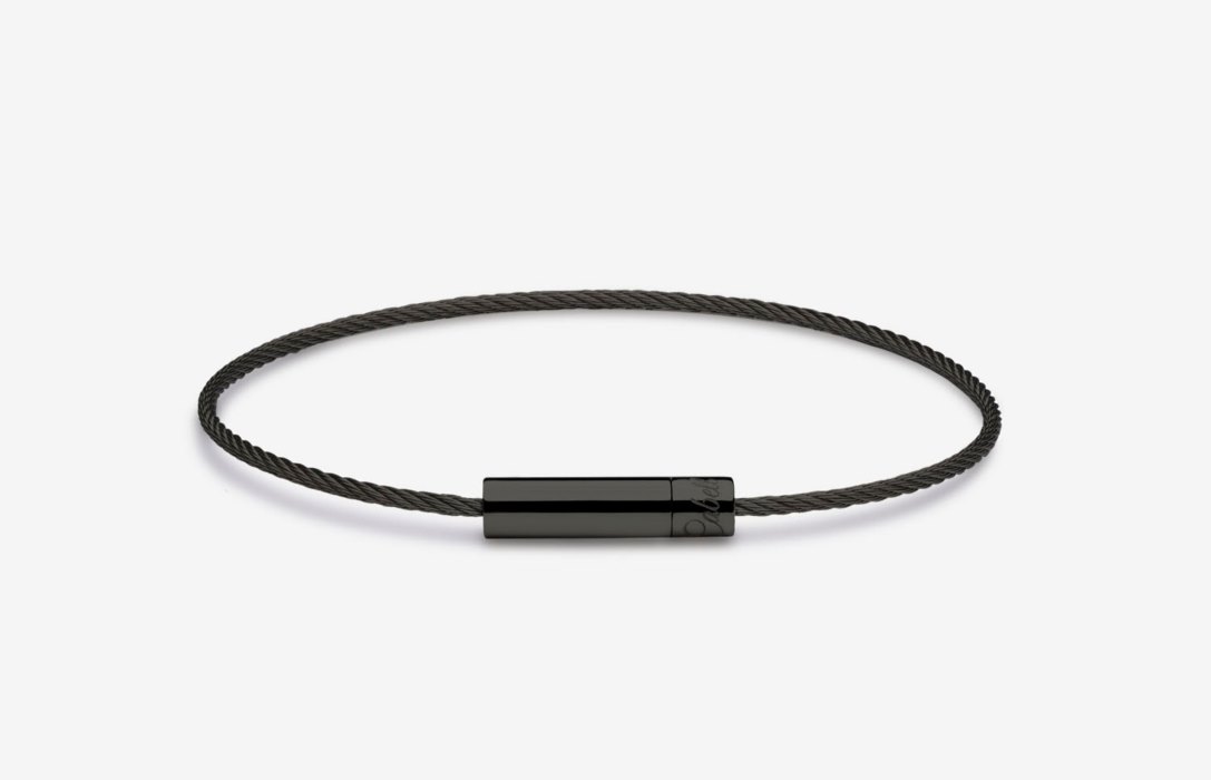 Oliver Cabell Michael Cable Armband Herren Schwarz | CH168-61