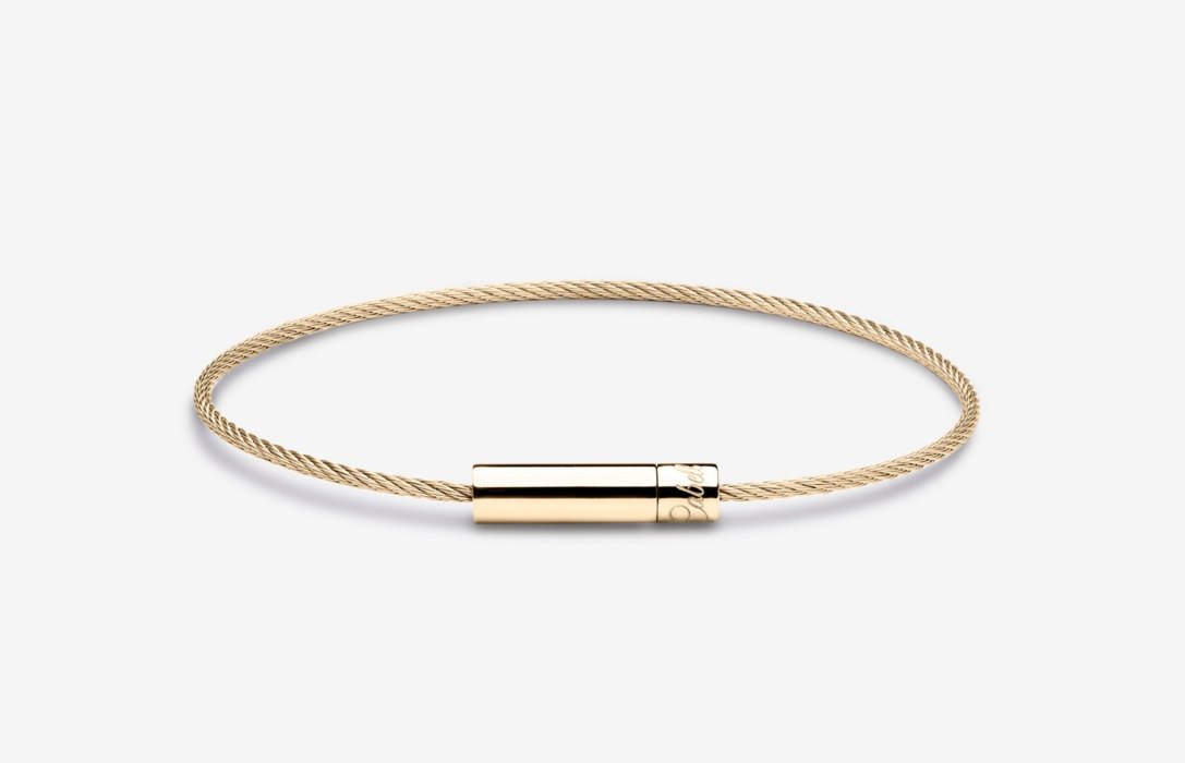 Oliver Cabell Michael Cable Armband Herren Gold | CH710-48