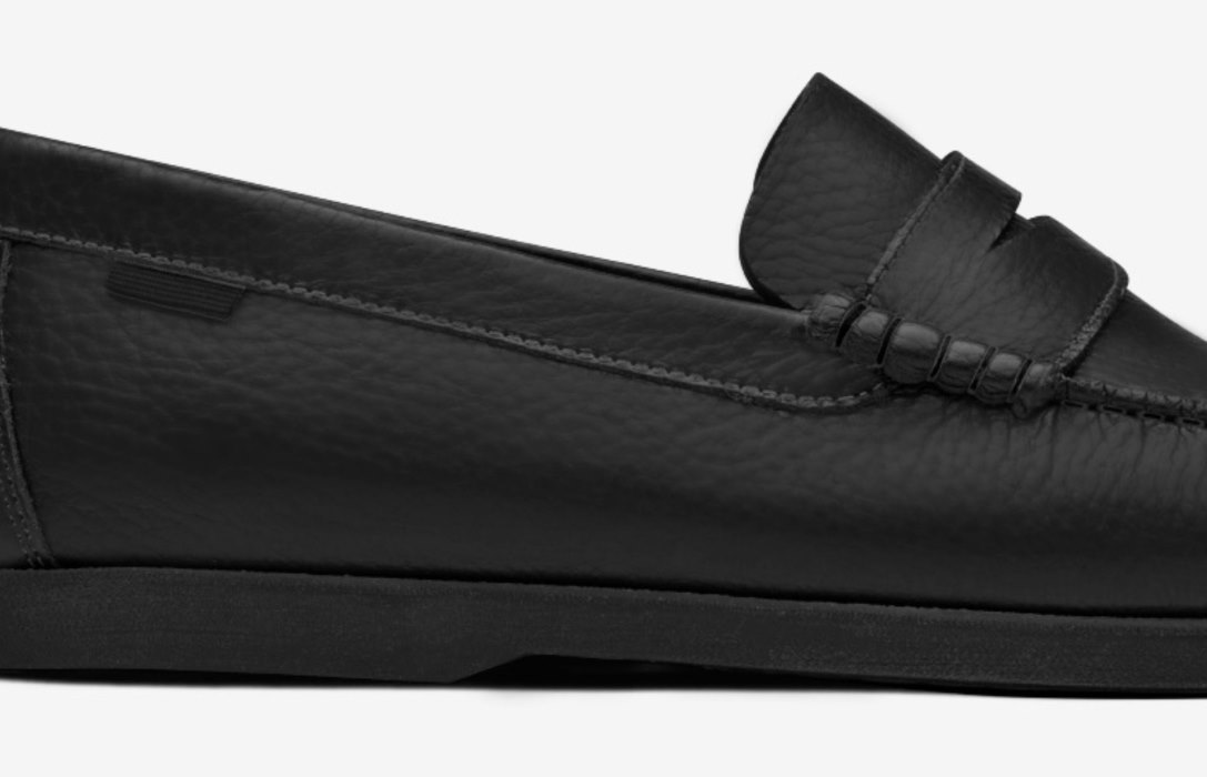 Oliver Cabell Penny Loafer Flats Damen Schwarz | CH866-65