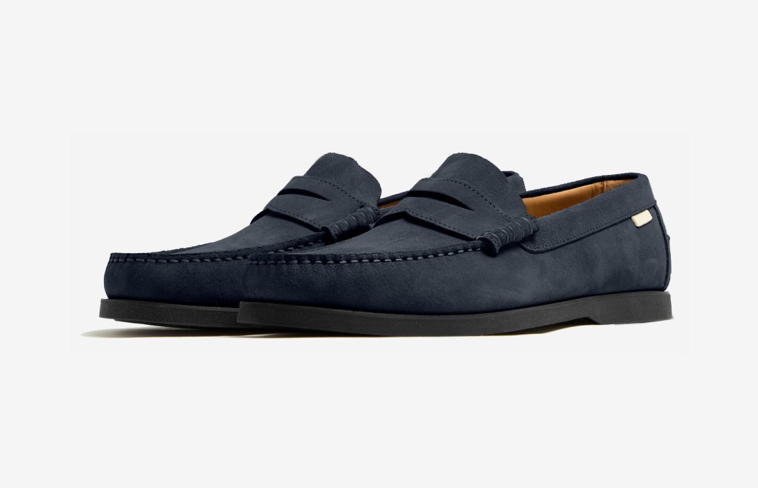 Oliver Cabell Penny Loafer Loafers Herren Navy | CH800-45