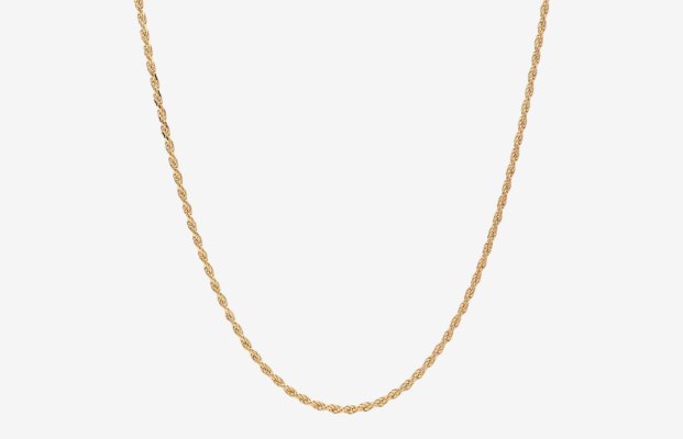 Oliver Cabell 2mm Rope Kette Herren Gold | CH180-49