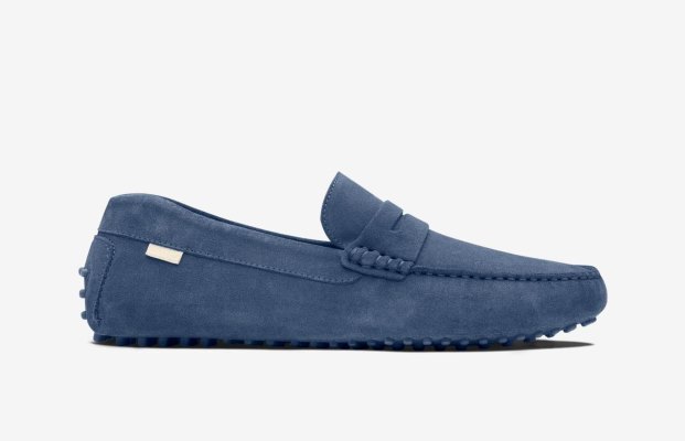 Oliver Cabell Driver Flats Damen Blau | CH732-82