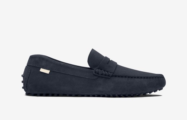 Oliver Cabell Driver Loafers Herren Navy | CH072-55