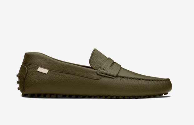 Oliver Cabell Driver Loafers Herren Olivgrün | CH734-88