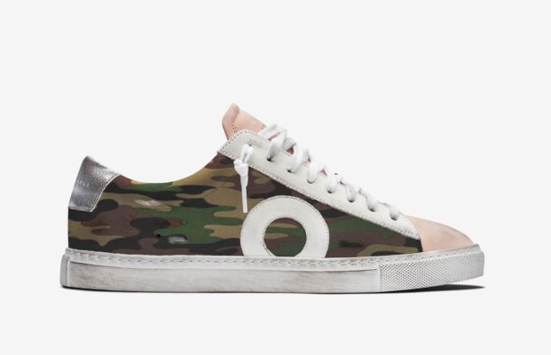 Oliver Cabell Low 1 Low Top Sneakers Damen Camouflage | CH830-01