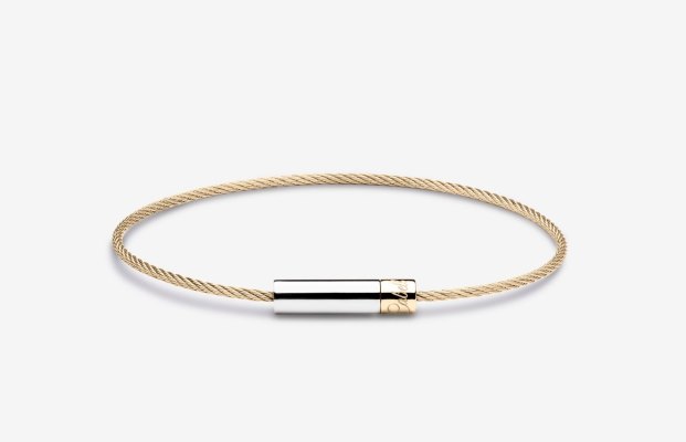 Oliver Cabell Michael Cable Armband Herren Gold Silber | CH457-71